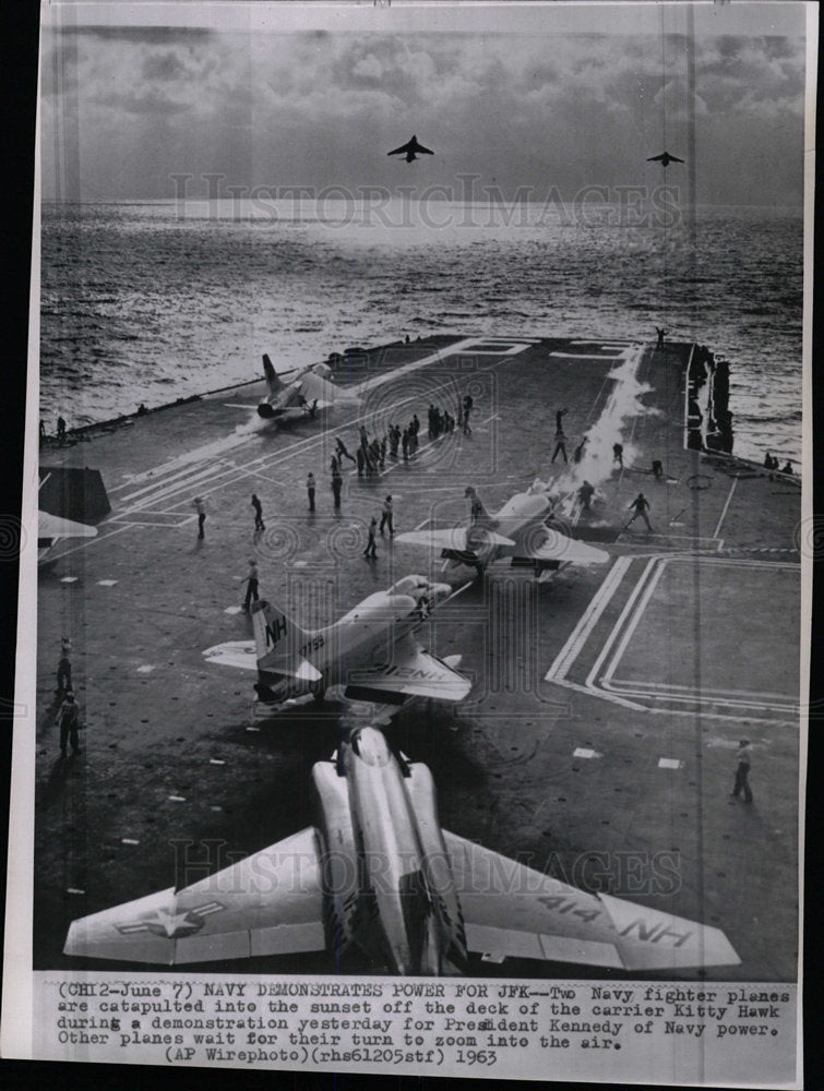 1963 Navy Fighter Planes - Historic Images