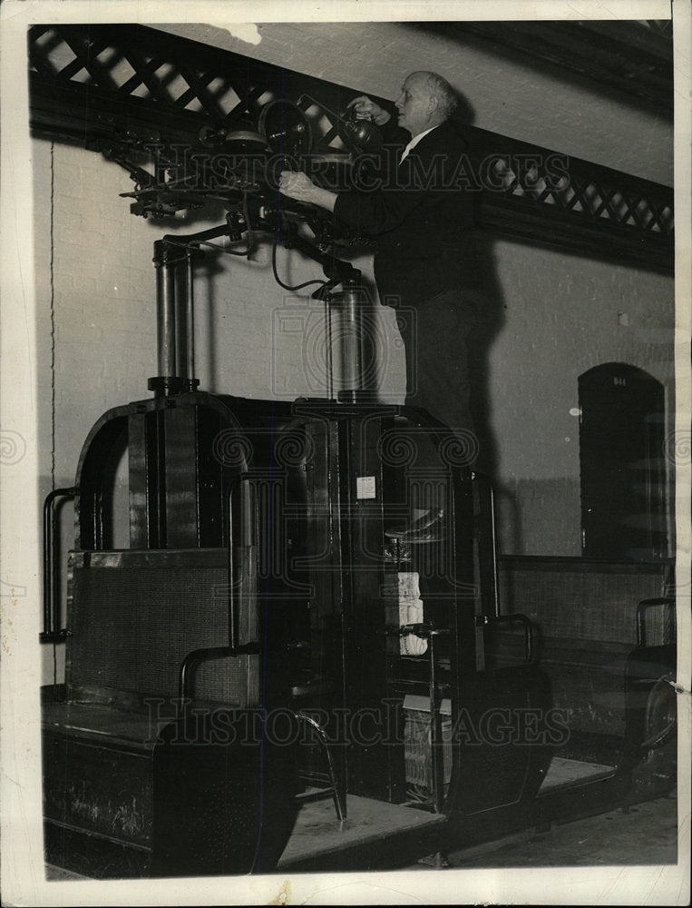 1934 Press Photo Fred Vogelsang - Historic Images