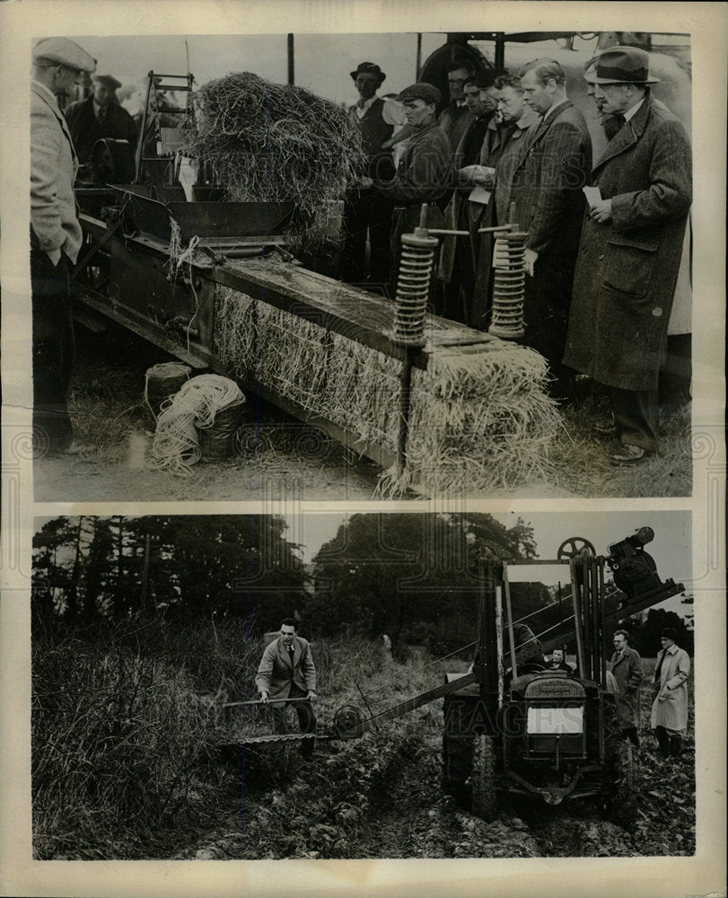 1949 Press Photo Mechanical Farm Aids British Ind Fair - Historic Images