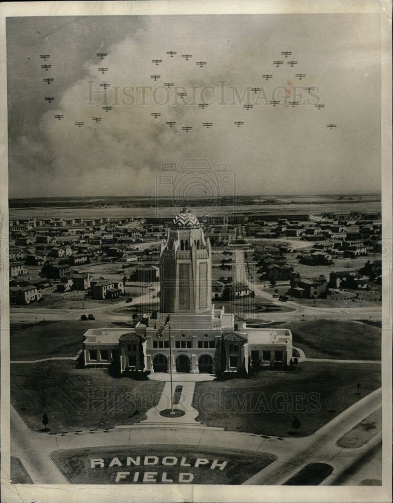 1936 Press Photo Randolph Field West Point Army Air USA - Historic Images