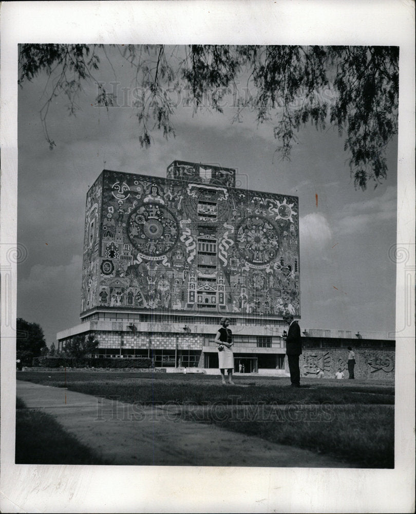 1970 Press Photo National University Mexico - Historic Images