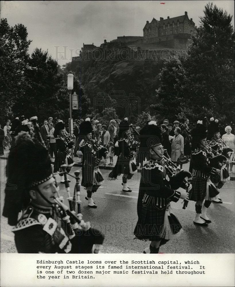 1985 Press Photo Edinburgh Scotland Int. Festival - Historic Images