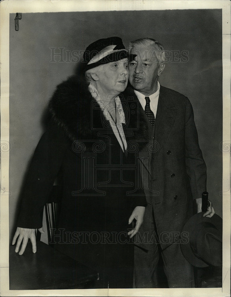 1934 Press Photo Joseph Harriman NY bank Wrecking - Historic Images