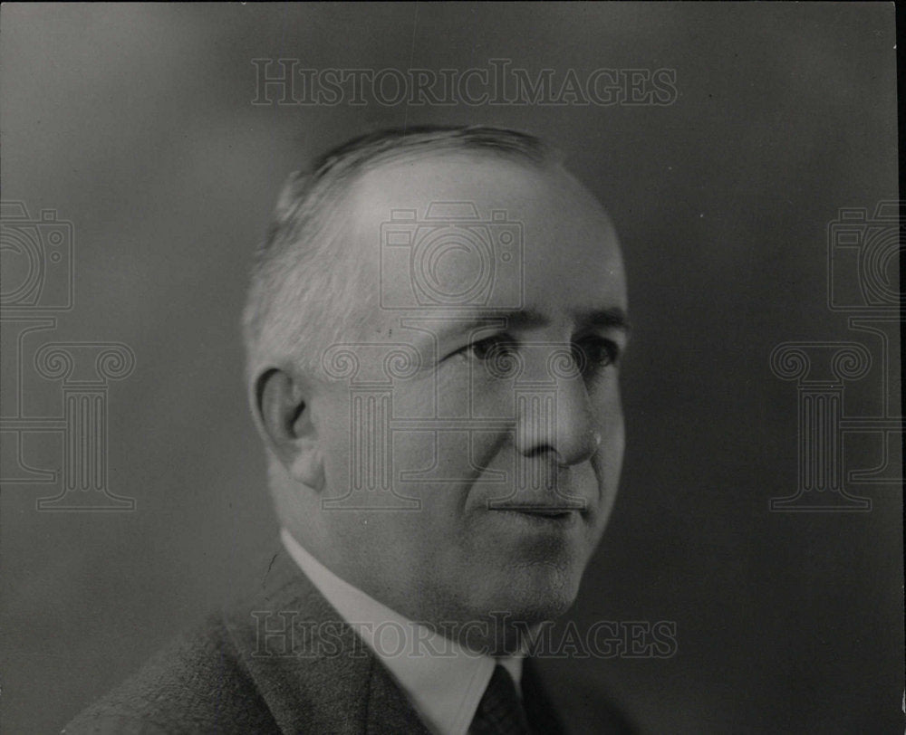 1935 Press Photo Picture of Geo A. Collins. - Historic Images