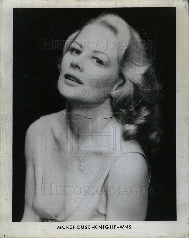 1976 Press Photo Shirley Enola Knight American Stage - Historic Images