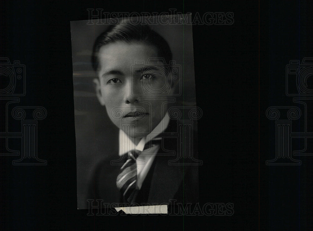 1929 Press Photo TOSHIKAZU KASE JAPANESE CIVIL SERVANT - Historic Images