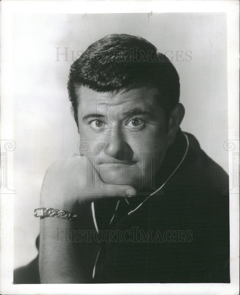 1961 Press Photo Buddy Hackett American comedian Actor - Historic Images