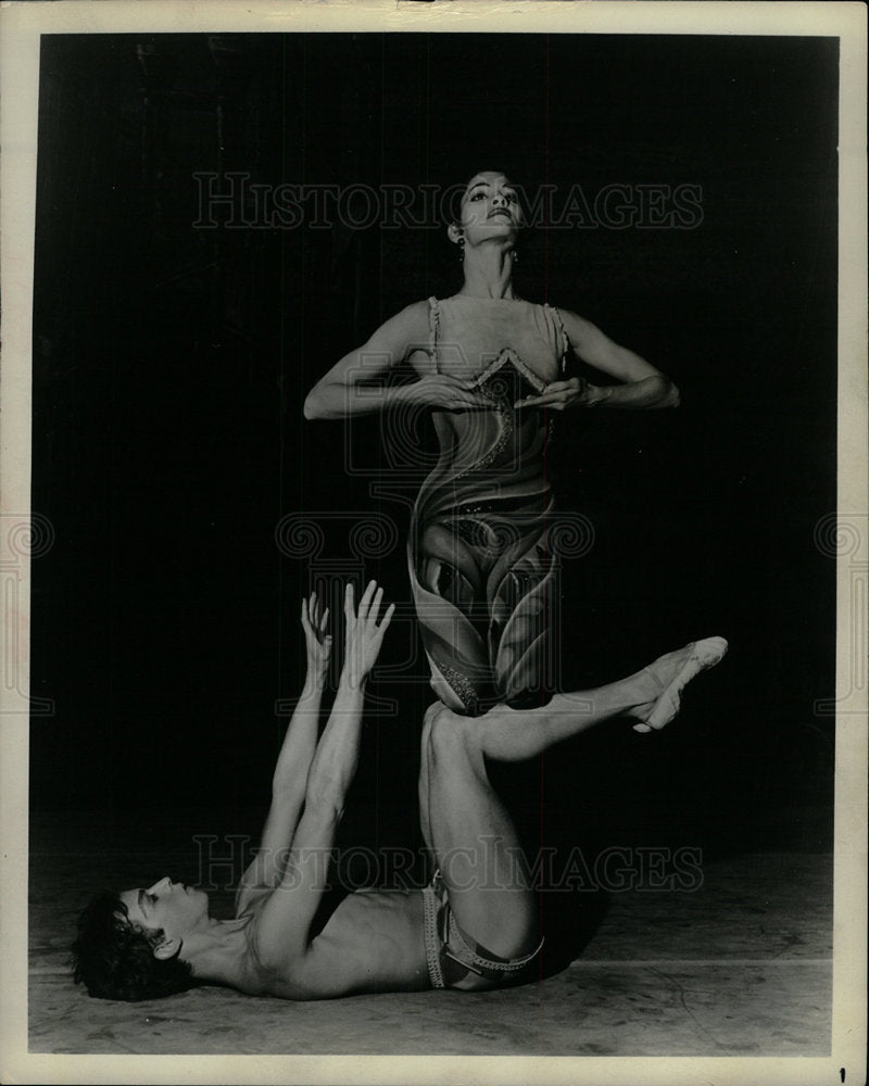 1969 Press Photo Harkness Ballet Rhodes Ruiz Sebastian - Historic Images