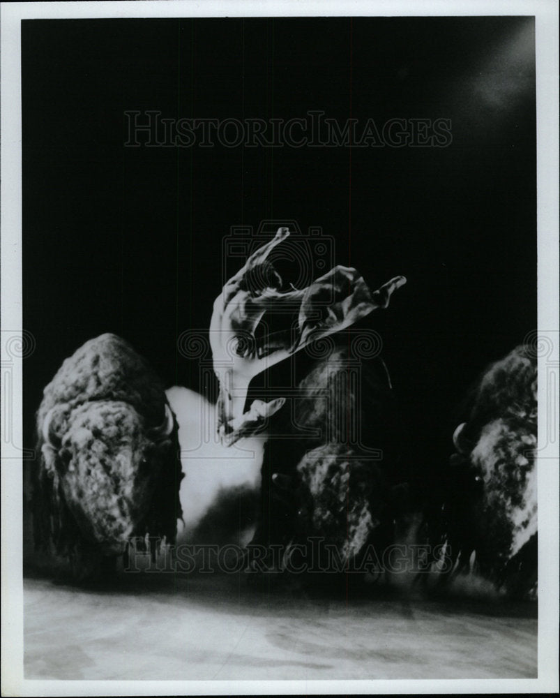 1984 Press Photo Song for Dead Warriors Ballet - Historic Images