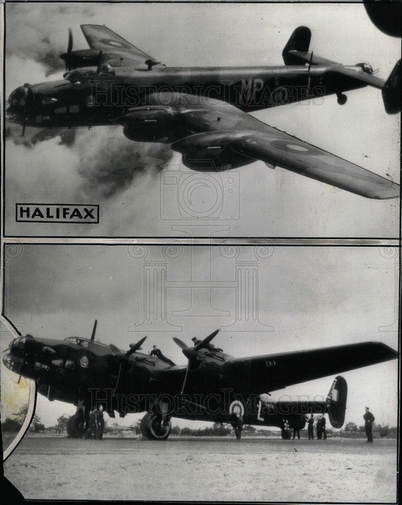 Press Photo British Aviation Air Force Bomber England - Historic Images