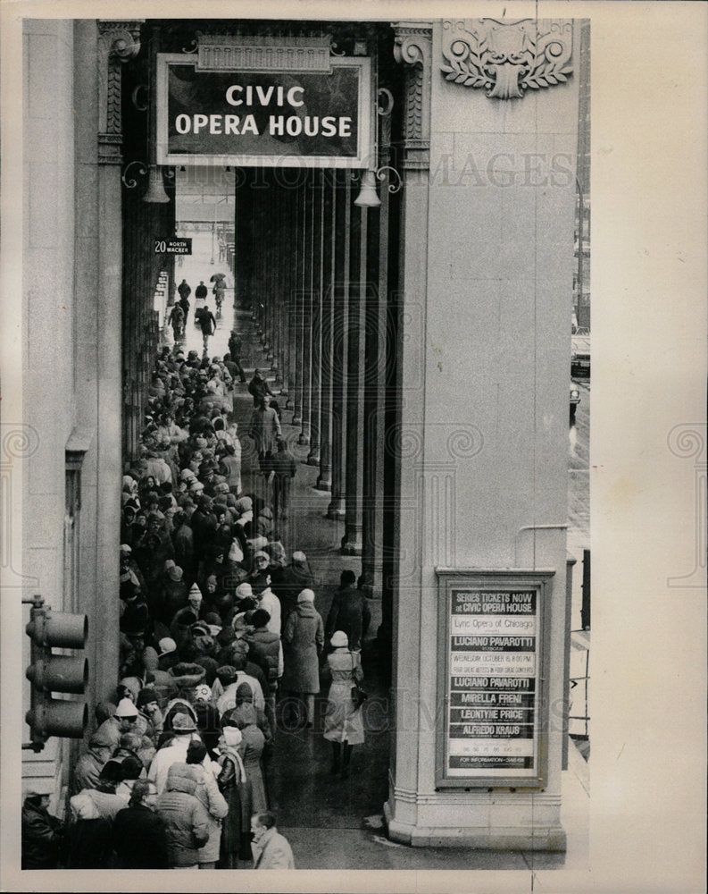 1980 Press Photo Civc Opera House Aiding Concert - Historic Images