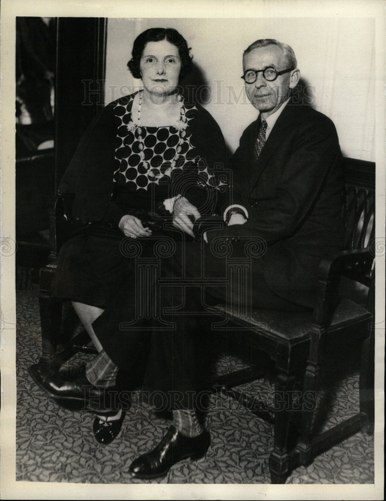 1933 Press Photo Russel J. Sherwood American Fugitive - Historic Images