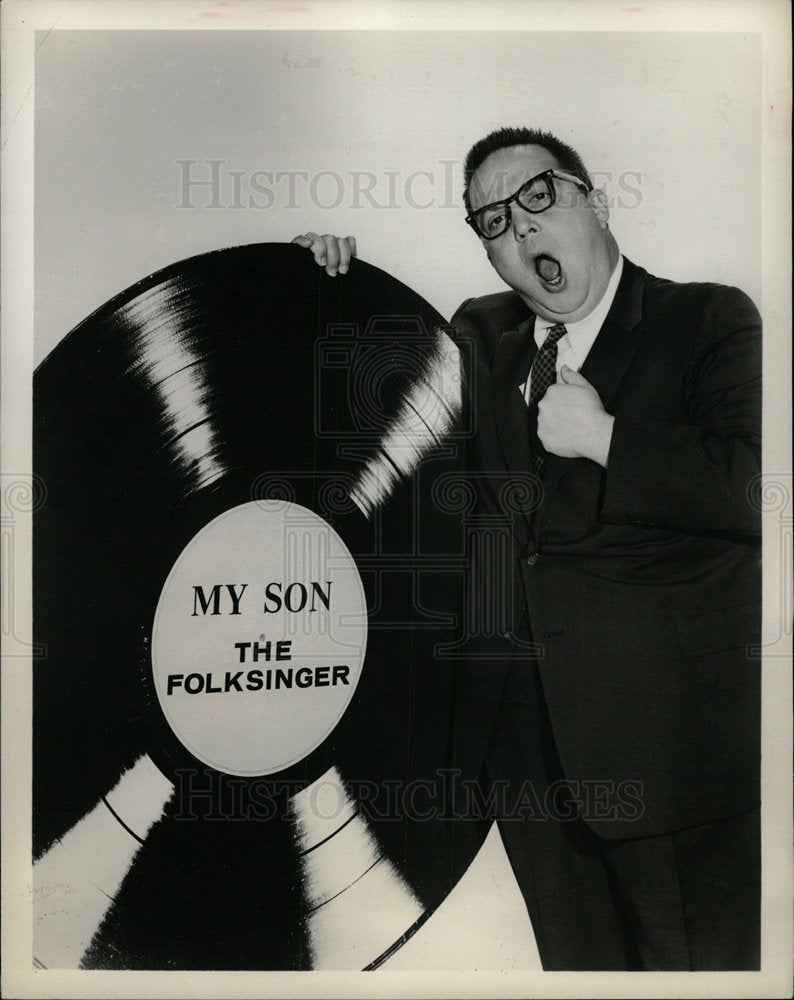 1965 Press Photo Allan Sherman American Comedy Writer - Historic Images