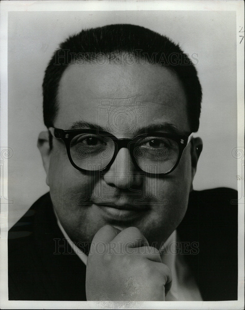 1966 Press Photo Allan Sherman American Comedy Writer. - Historic Images