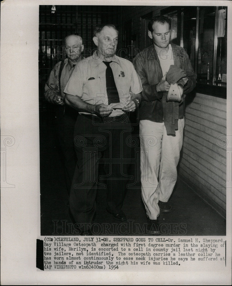 1954 Press Photo Dr. Samuel Sheppard murderer - Historic Images