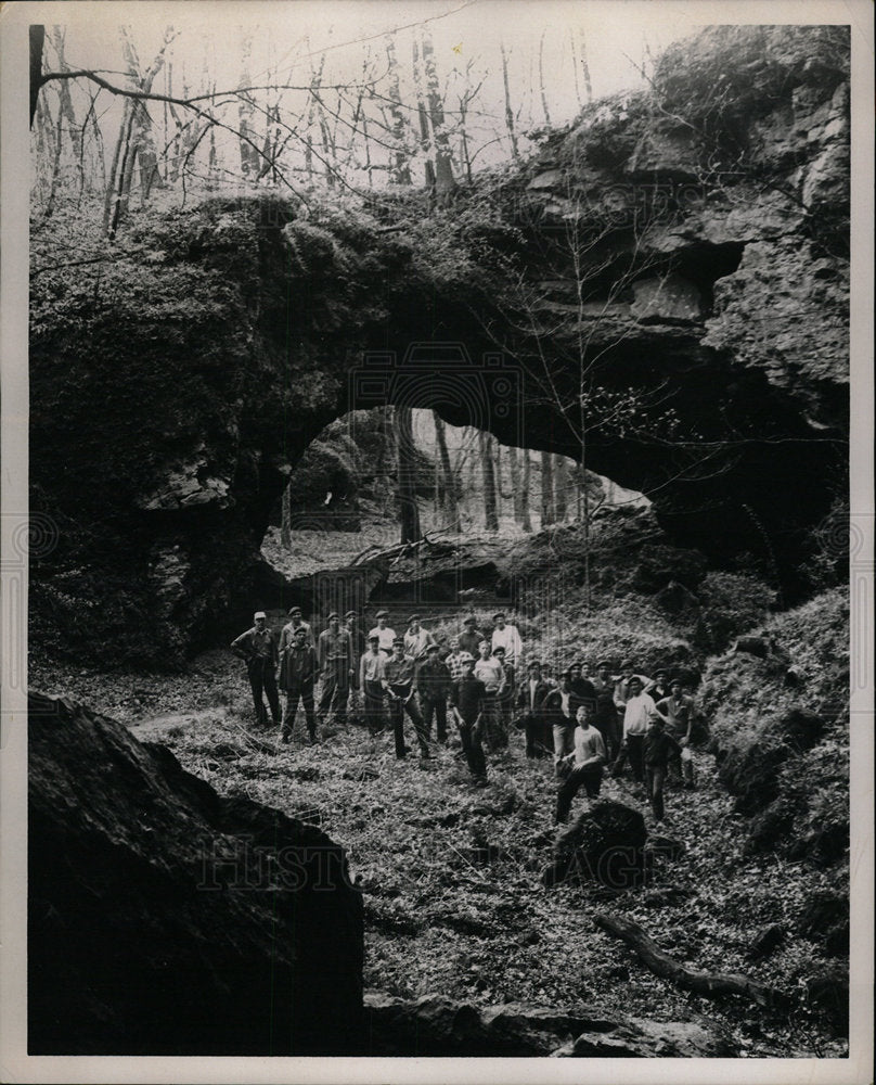 1963 Press Photo Maquoketa Mountain Ranges Chicago - Historic Images