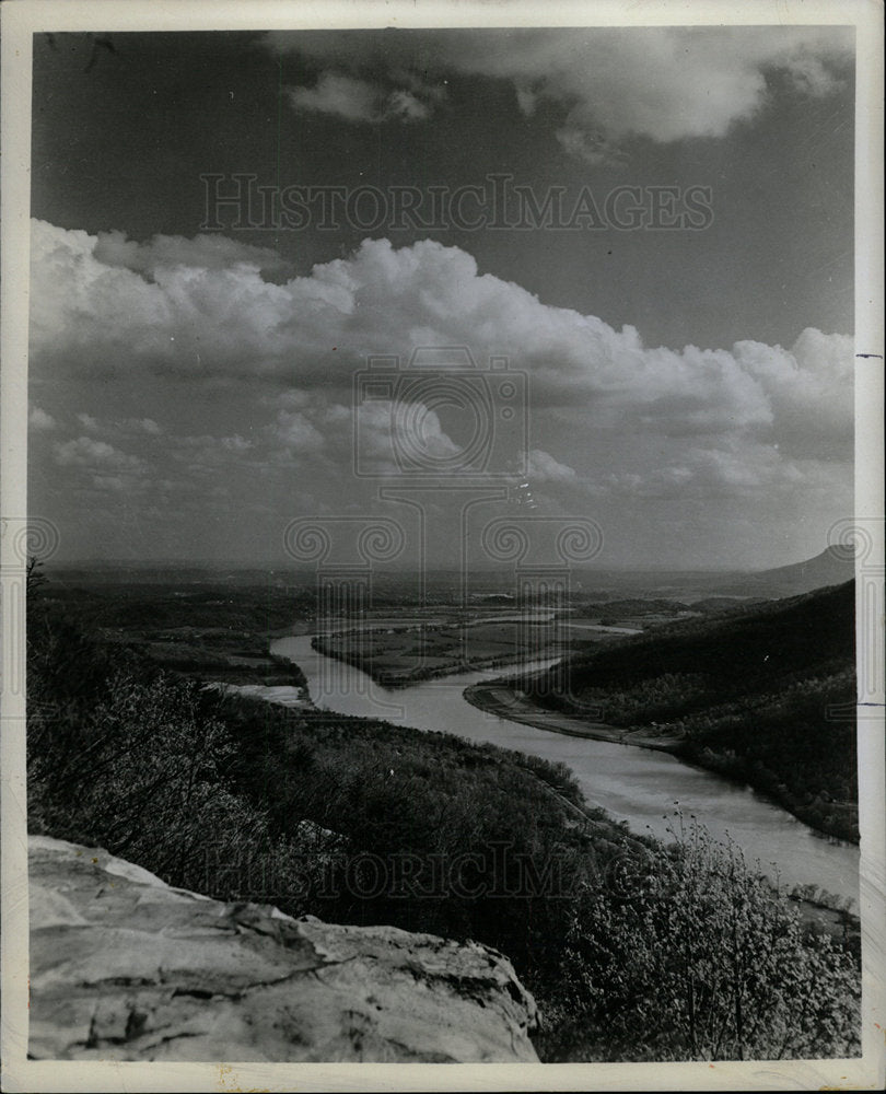 1978 Press Photo Spectacular Scenery Signal Mountains - Historic Images