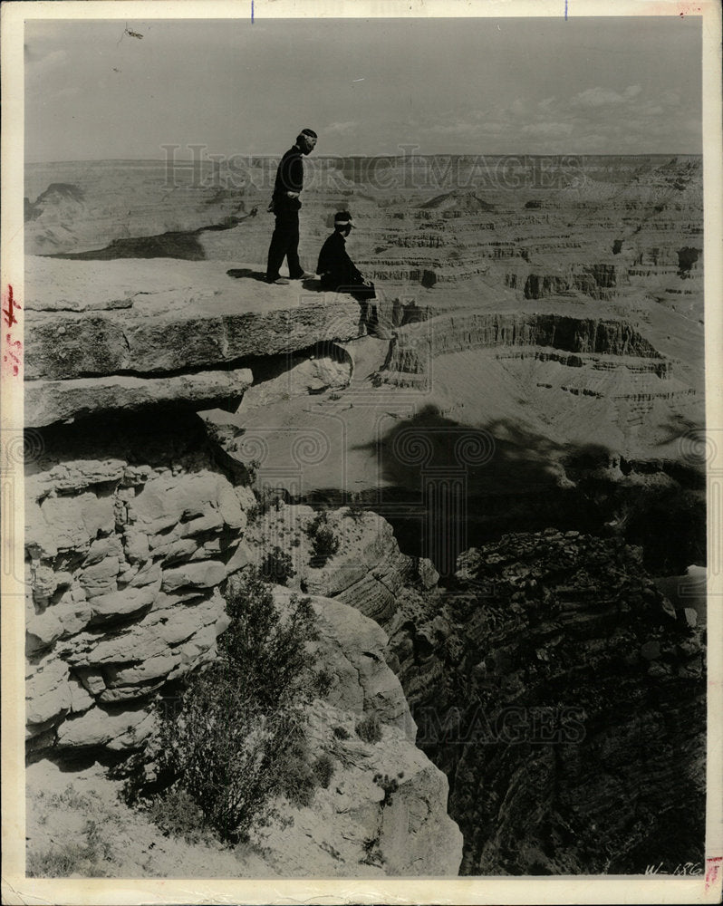 1963 Press Photo Grand National Park&#39;s South Rim - Historic Images