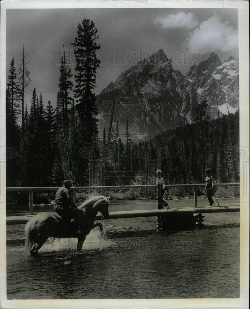 1984 Press Photo Grand Teton National Park - Historic Images