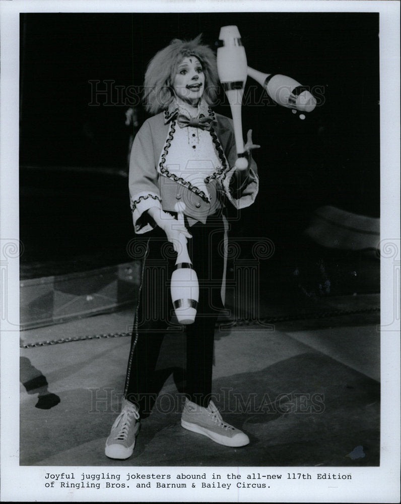 Press Photo Ringling Bros and Barnum &amp; Bailey Circus - Historic Images