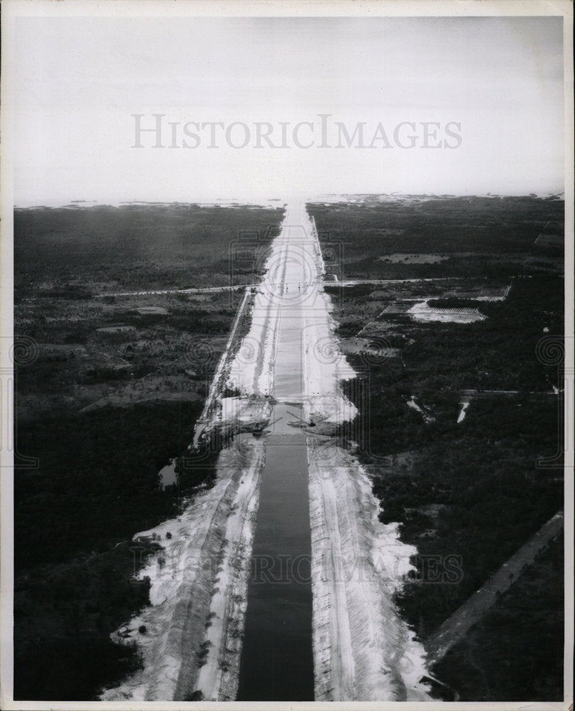 1967 Press Photo West Bane Canal United States - Historic Images