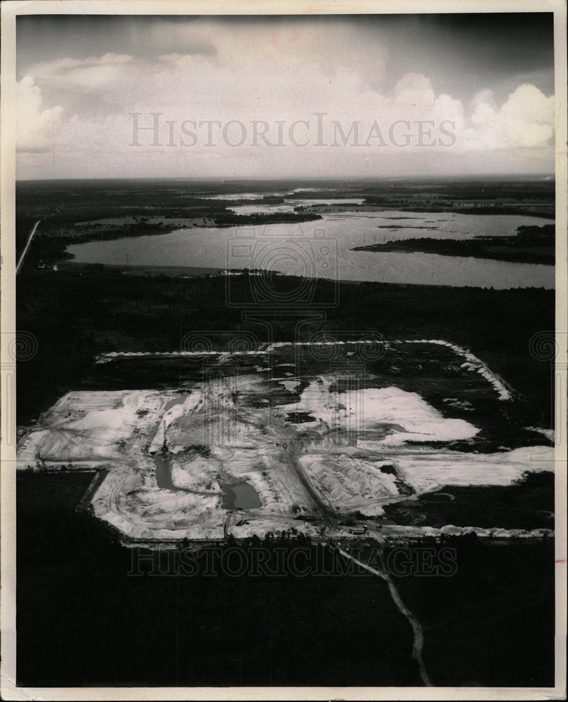 1965 Press Photo Withlacoochee Cross State Barge Canal - Historic Images