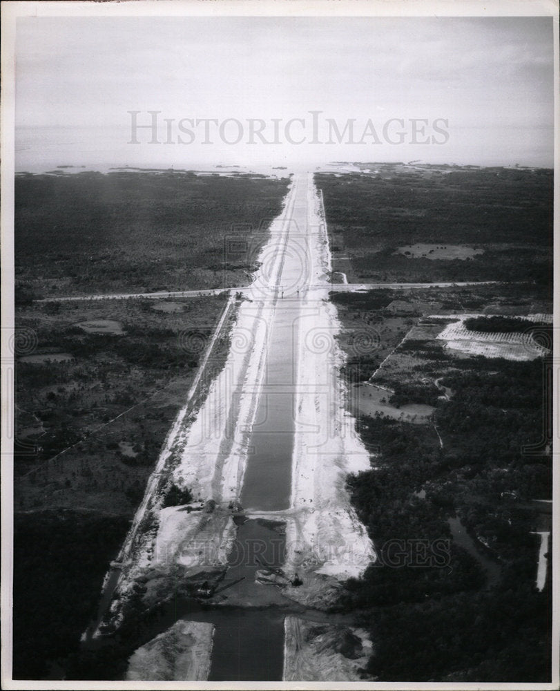 1967 Withlacoochee River Barge Canal Gulf - Historic Images