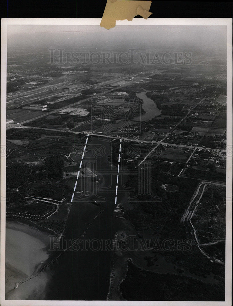 1941 Press Photo Barge Canal - Historic Images