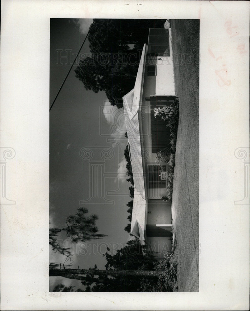 1968 Press Photo Barcley Estates Four Bedroom House - Historic Images