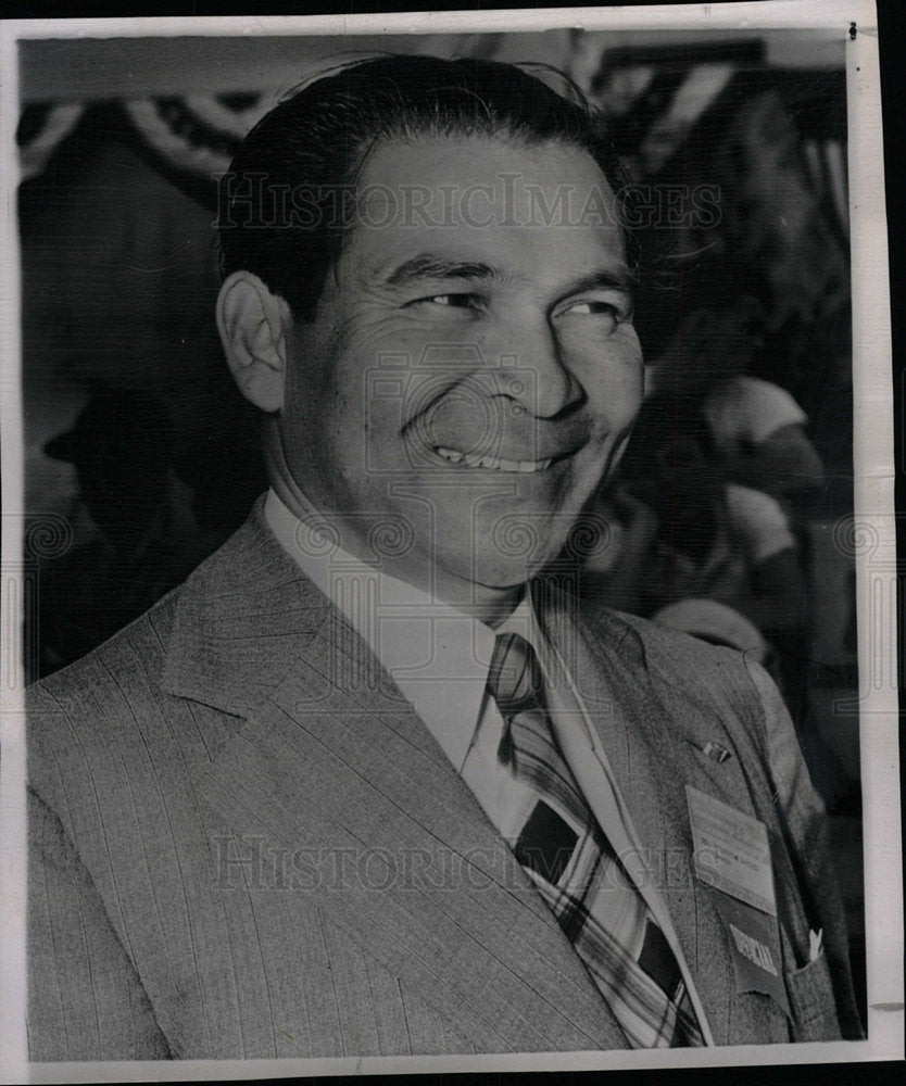 1952 Press Photo Cuban President Fulgencio Batista - Historic Images