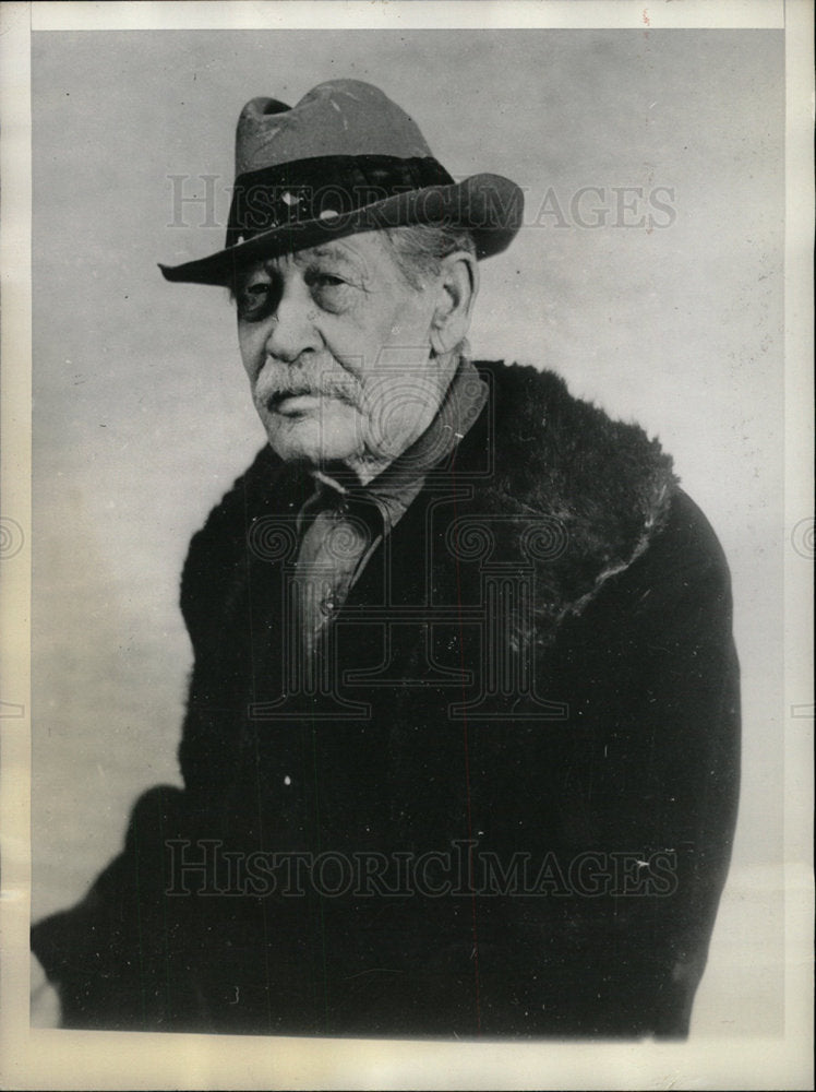 1937 Press Photo George Wellington Pension Plan Test - Historic Images