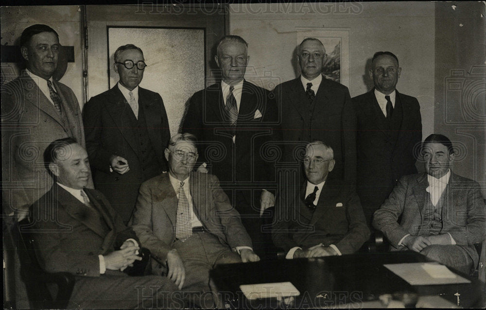 1932 Press Photo Agricultue Advisory Committee Colorado - Historic Images