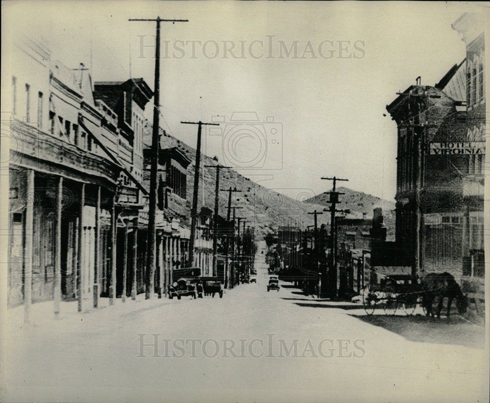 1932 Press Photo Virginia City - Historic Images