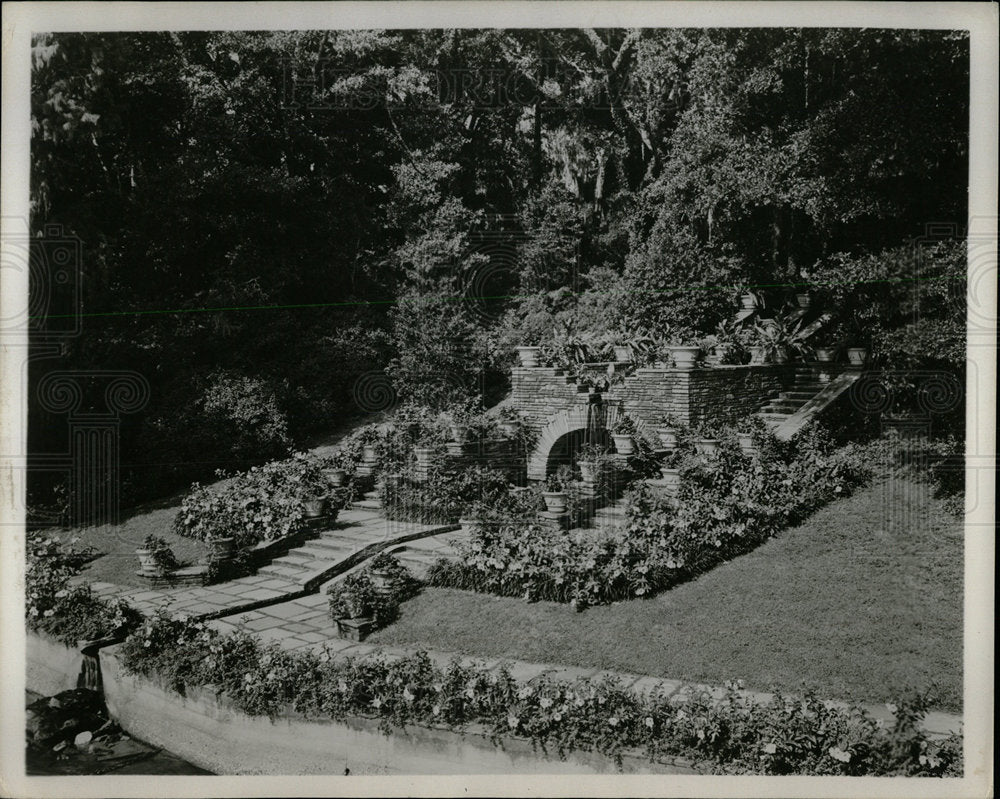 1965 Press Photo Bellingrath Gardens Theodore Alabama - Historic Images