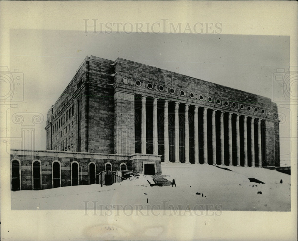 Press Photo Finland New Parliament Building Helsingfors - Historic Images