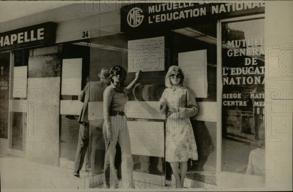 Press Photo Prostitutes Protest Recognized Job - Historic Images