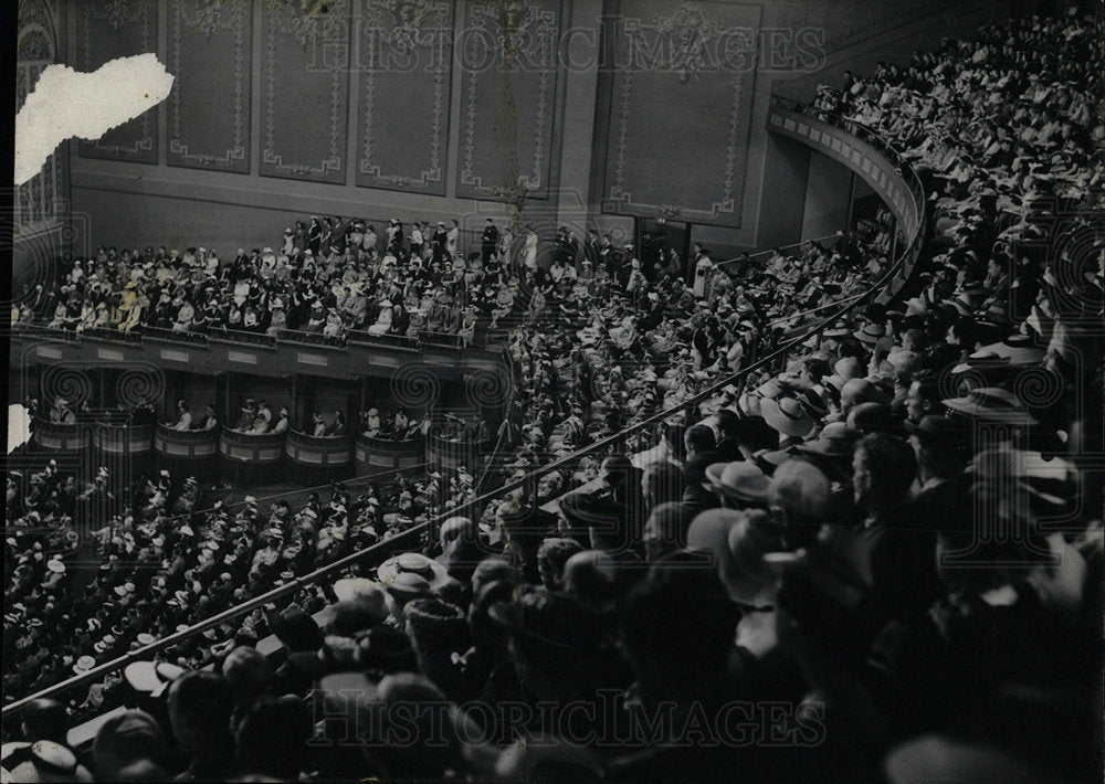 1939 Press Photo Catholic Church Conference Denver - Historic Images