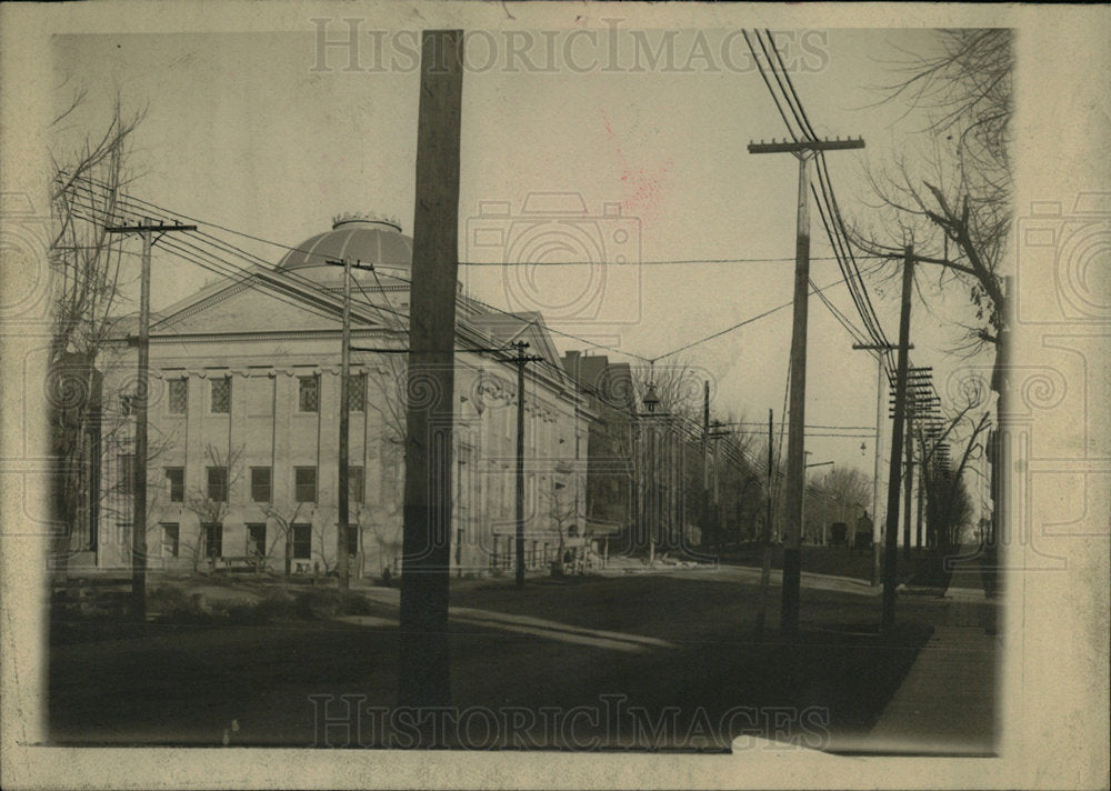 Press Photo Central Christian Church - Historic Images