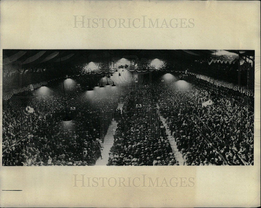 1928 Press Photo Democratic National Convention Boston - Historic Images