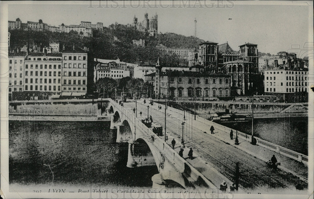 1930 Press Photo Scene Of Fourviere In Lyon, France - Historic Images