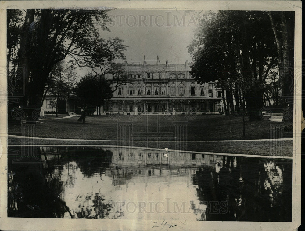 1934 Press Photo The Elysee Palace In Paris - Historic Images