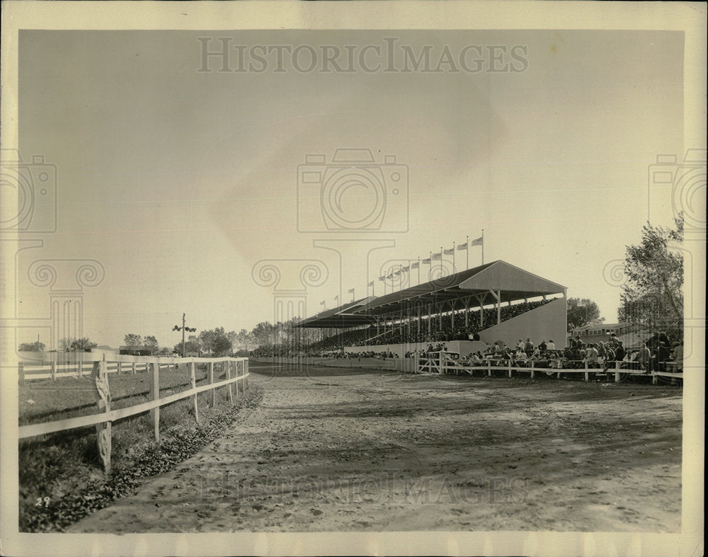 Press Photo Fair Grounds Douglas Wyoming - Historic Images