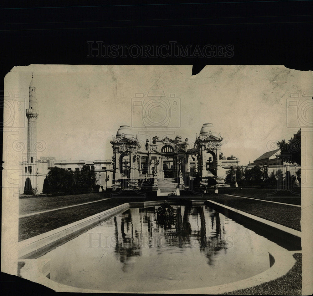 Undated Press Photo Abdin Palace Cairo Egypt King - Historic Images