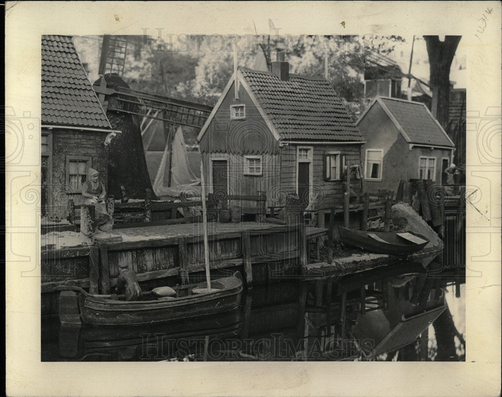 1956 Press Photo Netherlands Museum Holland Museum - Historic Images