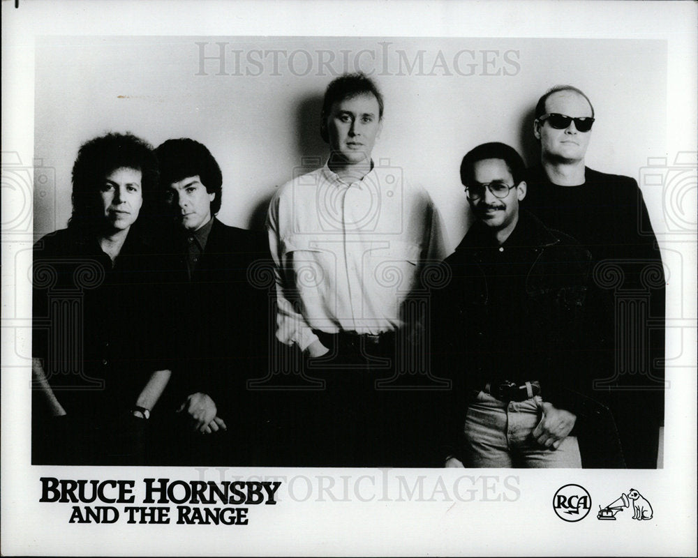 1990 Press Photo Musical Group Bruce Hornsby The Range - Historic Images