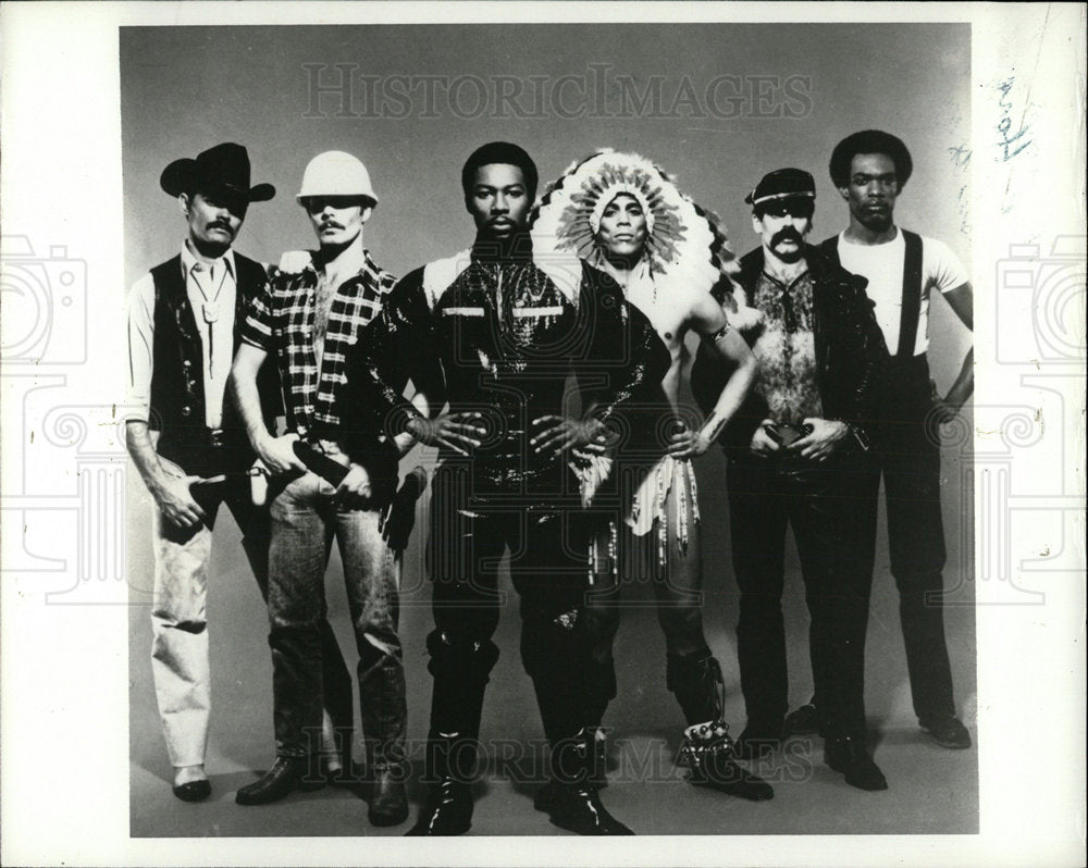 1978 Press Photo Disco band, The Village People - Historic Images