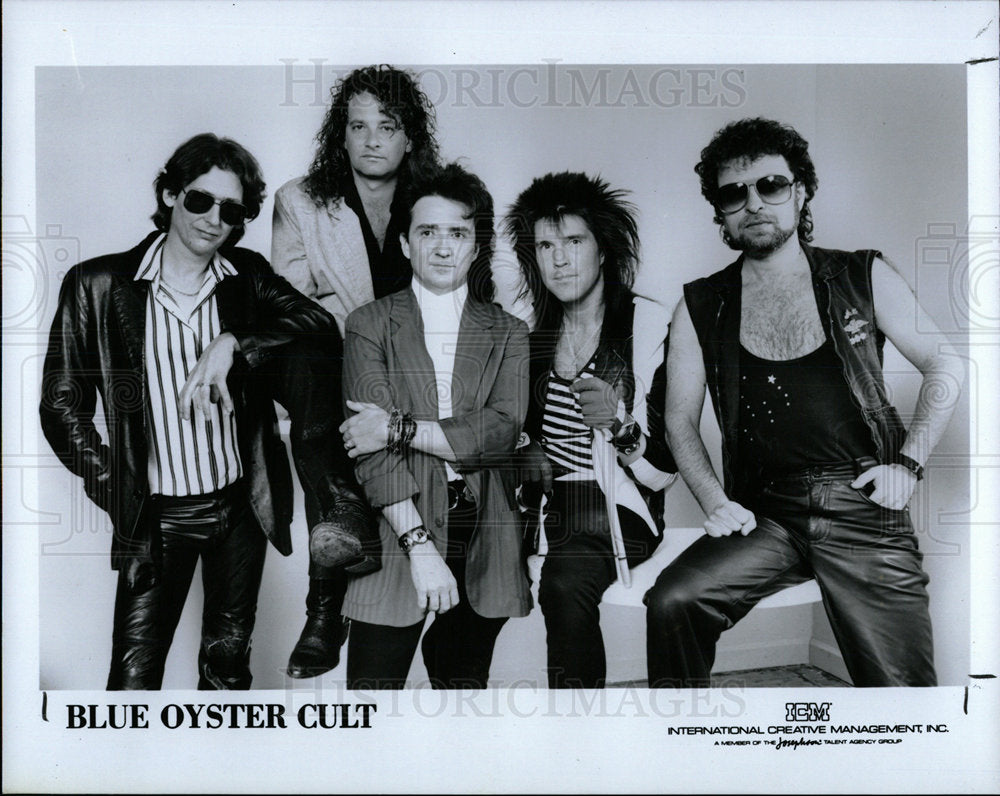 1988 Press Photo Blue Oyster Cult American Rock Band - Historic Images