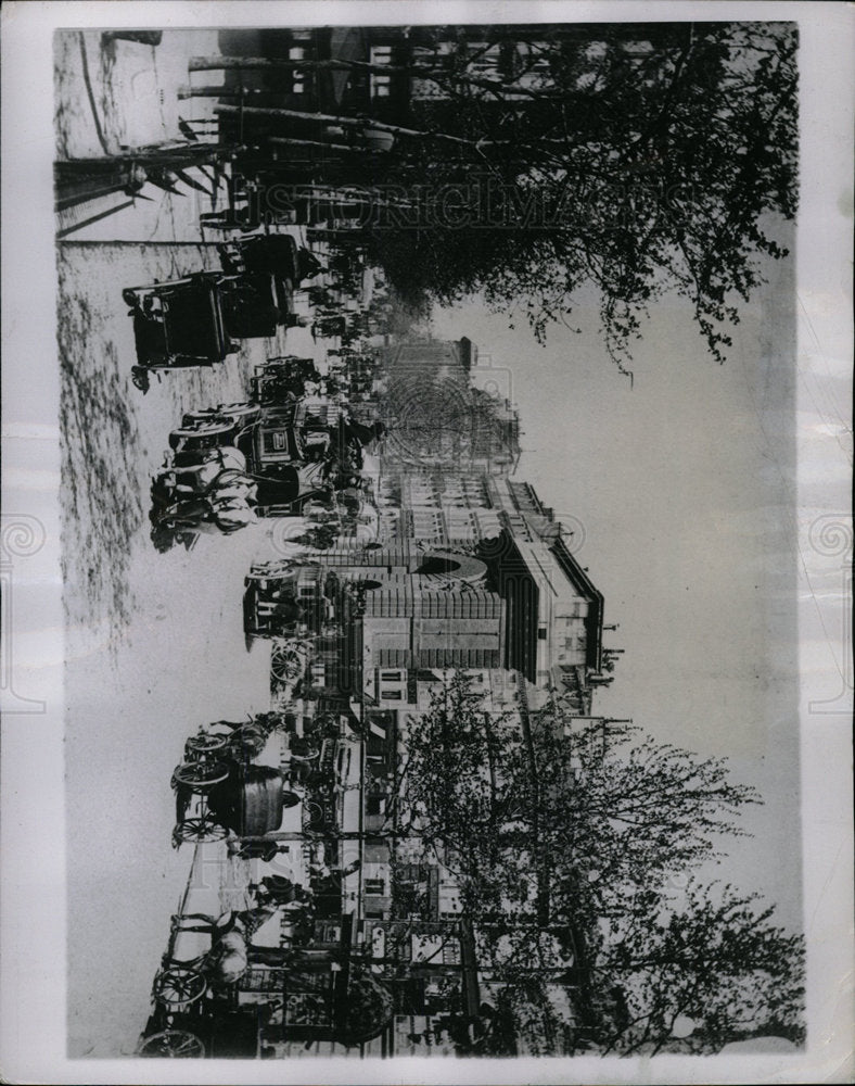 1951 Press Photo View of Paris France - Historic Images