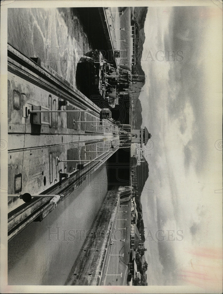 1961 Press Photo Panama Canal - Historic Images