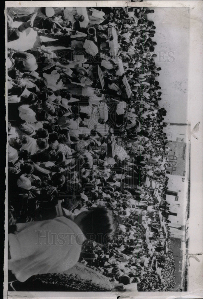 1962 Press Photo  Peru&#39;s Avalanche victims - Historic Images